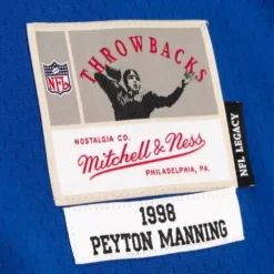Mitchell & Ness Nfl Legacy-Split Legacy Peyton Manning Indianapolis Colts 1998 Jersey
