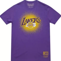 Mitchell & Ness T-Shirts & Tops-Spray Paint Tee Los Angeles Lakers