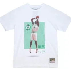 Mitchell & Ness T-Shirts & Tops-Star Maze Tee Boston Celtics Kevin Garnett