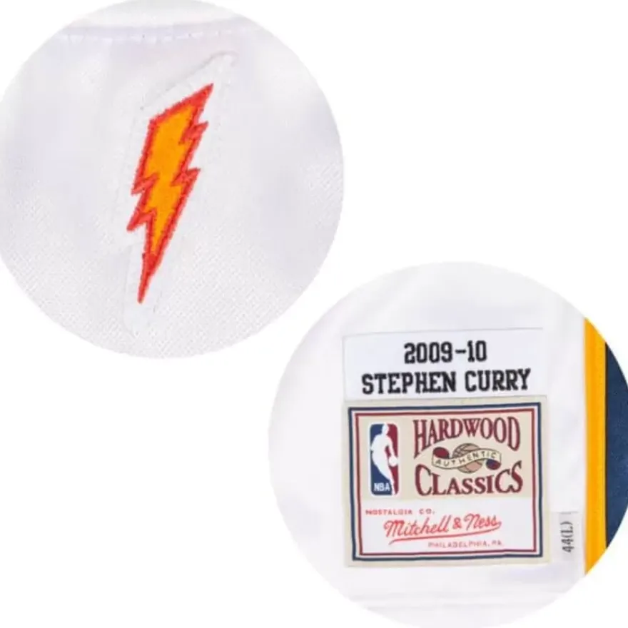 Mitchell & Ness Nba Authentic-Stephen Curry 2009-10 Authentic Jersey Golden State Warriors