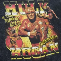 Mitchell & Ness T-Shirts & Tops-Still Running Wild Tee Hulk Hogan