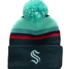 Mitchell & Ness Knit-Stripe Pom Knit Seattle Kraken