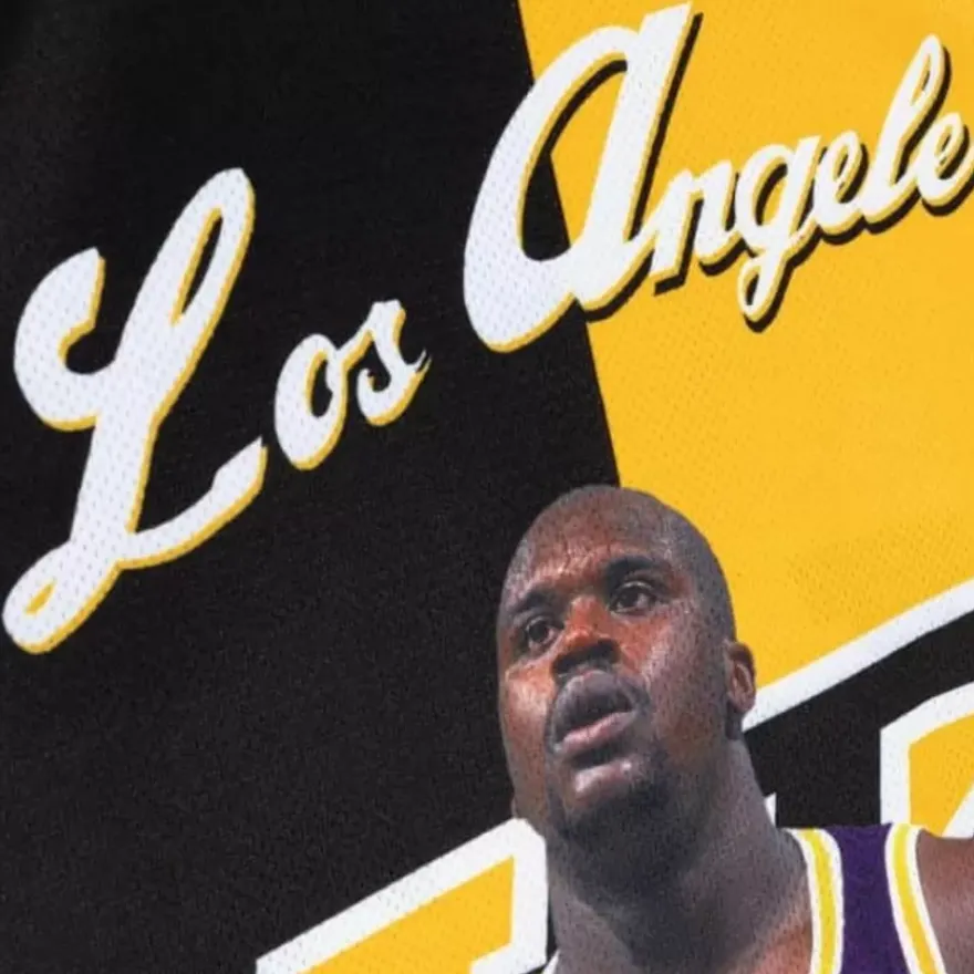 Mitchell & Ness T-Shirts & Tops-Sublimated Player Tank Los Angeles Lakers Shaquille O'Neal