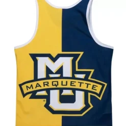 Mitchell & Ness T-Shirts & Tops-Sublimated Player Tank Marquette University Dwyane Wade