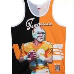 Mitchell & Ness T-Shirts & Tops-Sublimated Player Tank University Of Tennessee Peyton Manning
