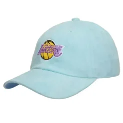 Mitchell & Ness Snapback-Suede Dad Strapback Hwc Los Angeles Lakers