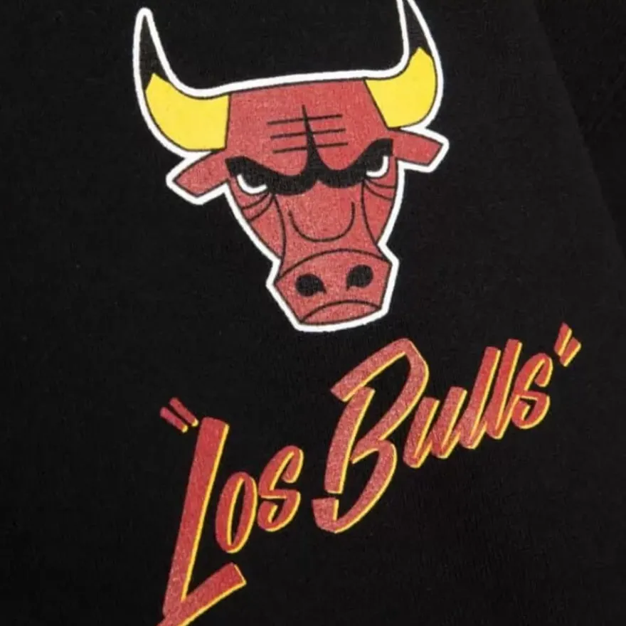Mitchell & Ness Hoodies & Sweatshirts-Sugar Skull Hoodie Chicago Bulls
