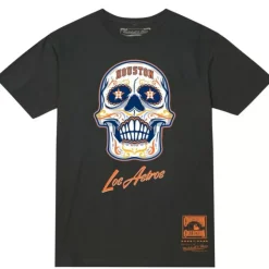 Mitchell & Ness T-Shirts & Tops-Sugar Skull Tee Houston Astros