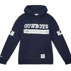 Mitchell & Ness Hoodies & Sweatshirts-Super Stripes Po Hoody Dallas Cowboys