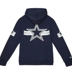 Mitchell & Ness Hoodies & Sweatshirts-Super Stripes Po Hoody Dallas Cowboys