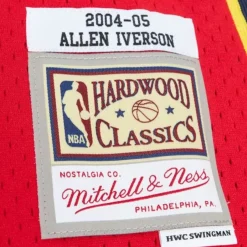 Mitchell & Ness Nba Swingman-Swingman Allen Iverson Philadelphia 76Ers Hwc 2004-05 Jersey
