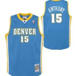 Mitchell & Ness Big Kids-Swingman Carmelo Anthony Denver Nuggets Road 2003-04 Jersey