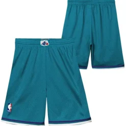 Mitchell & Ness Big Kids-Swingman Charlotte Hornets Road Shorts
