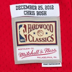Mitchell & Ness Nba Swingman-Swingman Chris Bosh Miami Heat Christmas Day 2012 Jersey