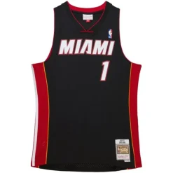 Mitchell & Ness Nba Swingman-Swingman Chris Bosh Miami Heat Black 2012-13 Jersey