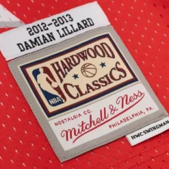 Mitchell & Ness Nba Swingman-Swingman Damian Lillard Portland Trail Blazers Alternate 2012-13 Jersey