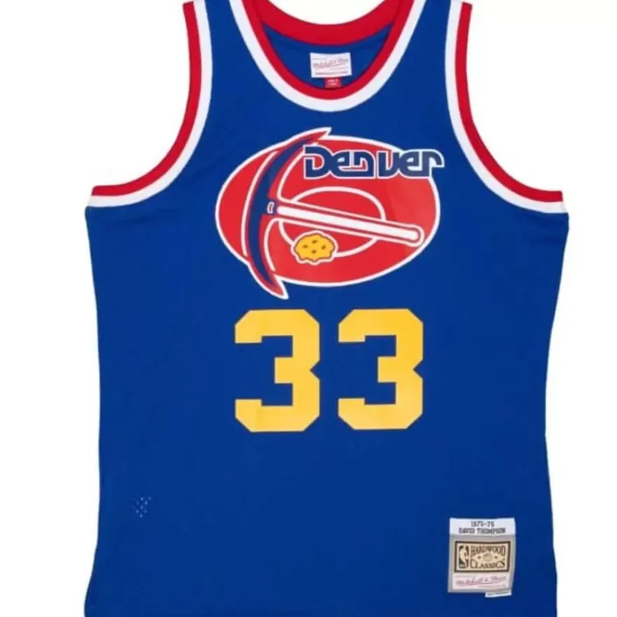 Mitchell & Ness Nba Swingman-Swingman David Thompson Denver Nuggets 1975-76 Jersey