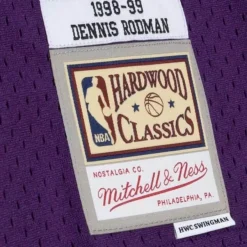 Mitchell & Ness Nba Swingman-Swingman Dennis Rodman Los Angeles Lakers Road 1998-99 Jersey