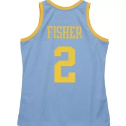 Mitchell & Ness Nba Swingman-Swingman Derek Fisher Los Angeles Lakers 2001-02 Jersey