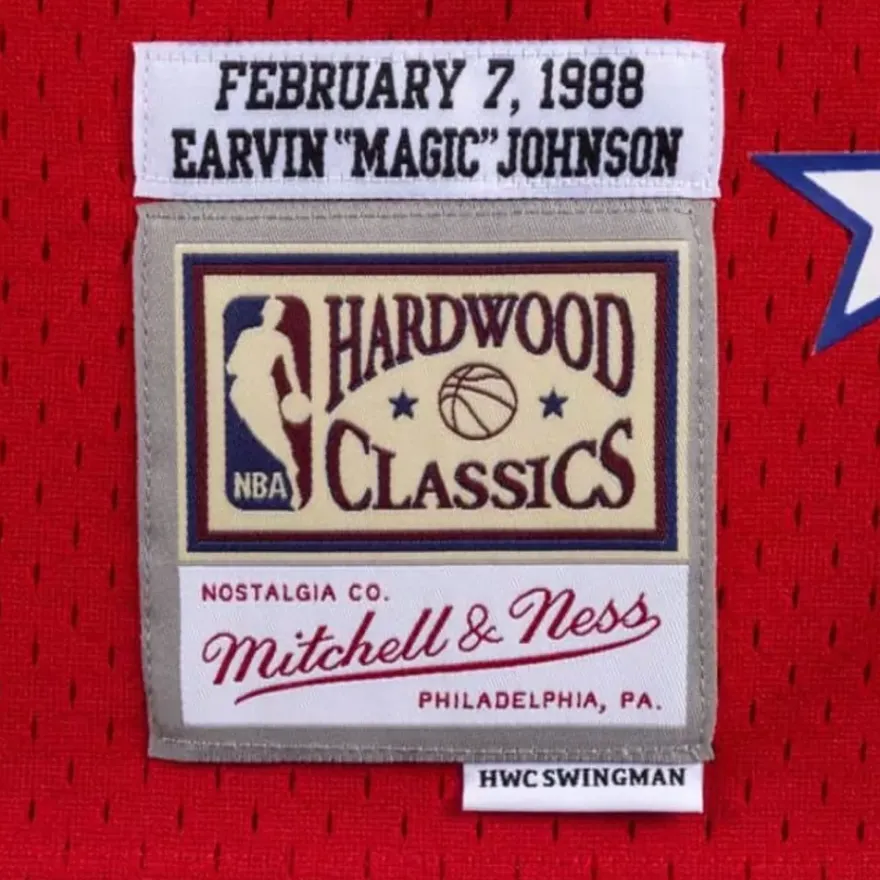 Mitchell & Ness Nba Swingman-Swingman Jersey All-Star West 1988 Magic Johnson
