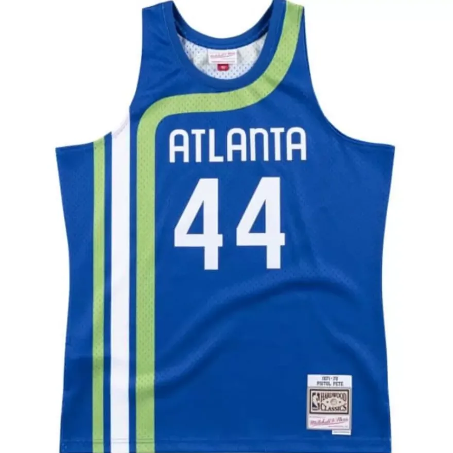Mitchell & Ness Nba Swingman-Swingman Jersey Atlanta Hawks 1971-72 Pete Maravich
