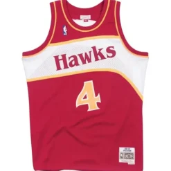 Mitchell & Ness Nba Swingman-Swingman Jersey Atlanta Hawks Road 1986-87 Spud Webb