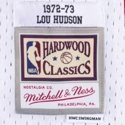 Mitchell & Ness Nba Swingman-Swingman Jersey Atlanta Hawks 1972-73 Lou Hudson