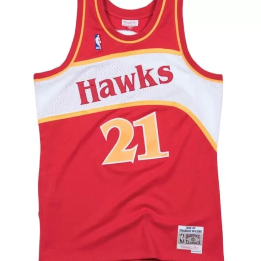 Mitchell & Ness Nba Swingman-Swingman Jersey Atlanta Hawks Road 1986-87 Dominique Wilkins
