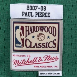 Mitchell & Ness Nba Swingman-Swingman Jersey Boston Celtics Road 2007-08 Paul Pierce