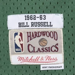 Mitchell & Ness Nba Swingman-Swingman Jersey Boston Celtics Road 1962-63 Bill Russell