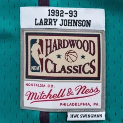 Mitchell & Ness Nba Swingman-Swingman Jersey Charlotte Hornets Road 1992-93 Larry Johnson