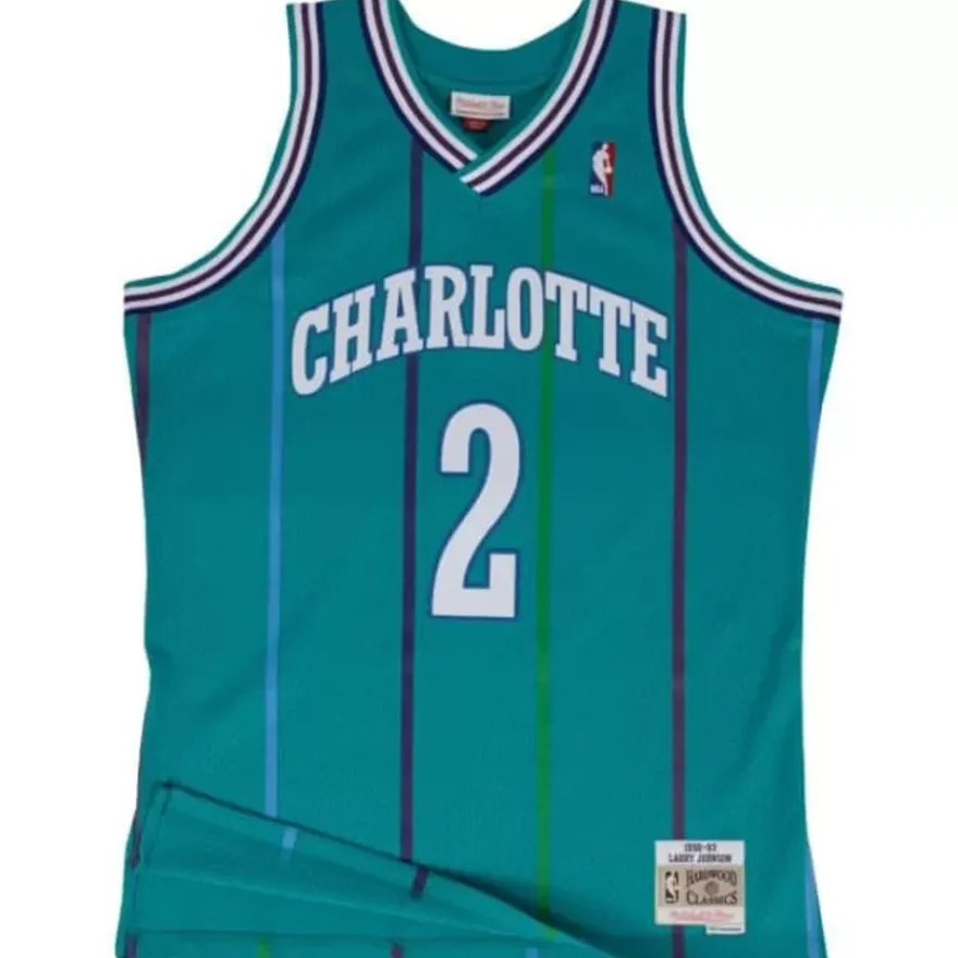 Mitchell & Ness Nba Swingman-Swingman Jersey Charlotte Hornets Road 1992-93 Larry Johnson