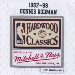 Mitchell & Ness Nba Swingman-Swingman Jersey Chicago Bulls 1997-98 Dennis Rodman