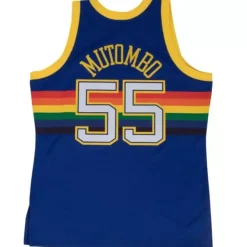 Mitchell & Ness Nba Swingman-Swingman Jersey Denver Nuggets Road 1991-92 Dikembe Mutombo