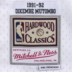 Mitchell & Ness Nba Swingman-Swingman Jersey Denver Nuggets 1991-92 Dikembe Mutombo