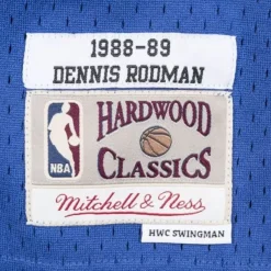 Mitchell & Ness Nba Swingman-Swingman Jersey Detroit Pistons Road 1988-89 Dennis Rodman