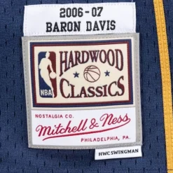 Mitchell & Ness Nba Swingman-Swingman Jersey Golden State Warriors 2006-07 Baron Davis