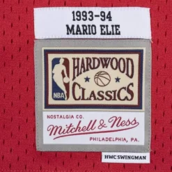 Mitchell & Ness Nba Swingman-Swingman Jersey Houston Rockets 1993-94 Mario Elie