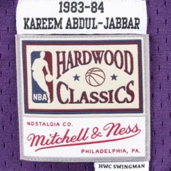 Mitchell & Ness Nba Swingman-Swingman Jersey Los Angeles Lakers Away 1983-84 Kareem Abdul-Jabbar
