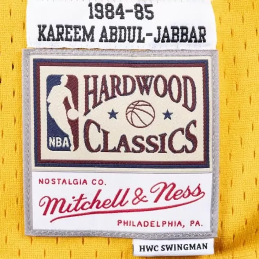 Mitchell & Ness Nba Swingman-Swingman Jersey Los Angeles Lakers 1984-85 Kareem Abdul-Jabbar