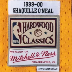 Mitchell & Ness Nba Swingman-Swingman Jersey Los Angeles Lakers Home 1999-00 Shaquille O'Neal