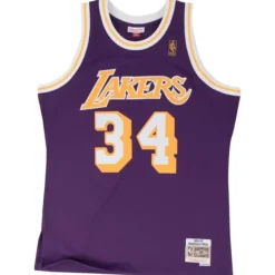 Mitchell & Ness Nba Swingman-Swingman Jersey Los Angeles Lakers Road 1996-97 Shaquille O'Neal