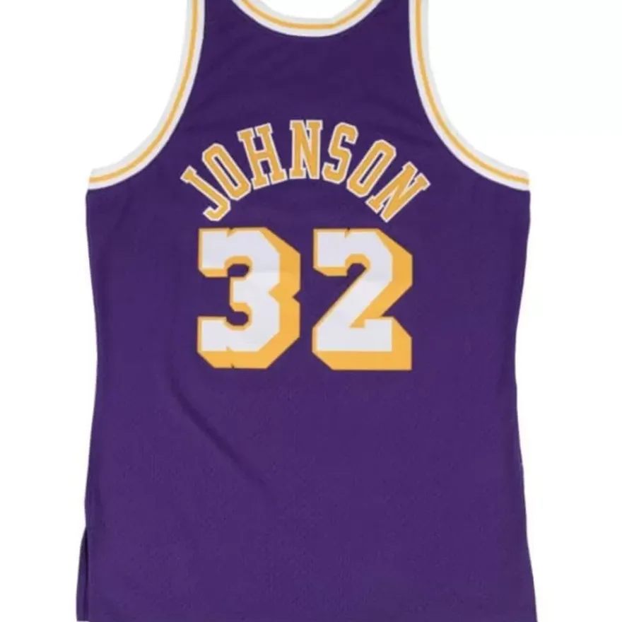 Mitchell & Ness Nba Swingman-Swingman Jersey Los Angeles Lakers Road 1984-85 Magic Johnson