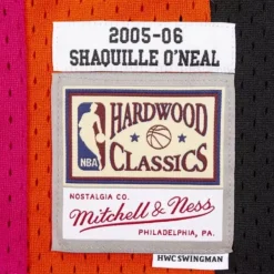 Mitchell & Ness Nba Swingman-Swingman Jersey Miami Heat 2005-06 Shaquille O'Neal