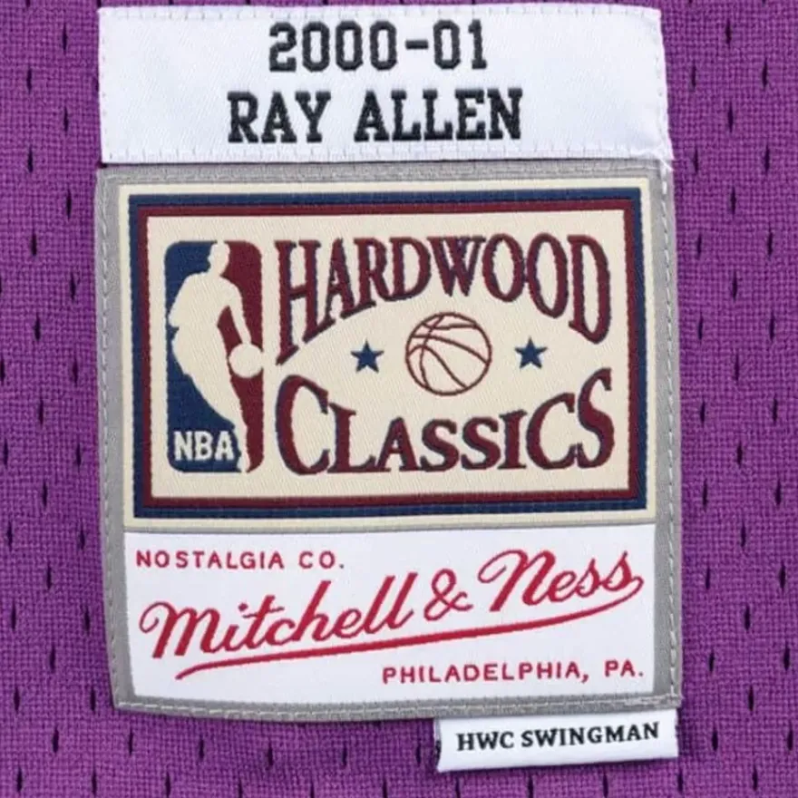 Mitchell & Ness Nba Swingman-Swingman Jersey Milwaukee Bucks Road 2000-01 Ray Allen