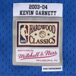Mitchell & Ness Nba Swingman-Swingman Jersey Minnesota Timberwolves 2003-04 Kevin Garnett