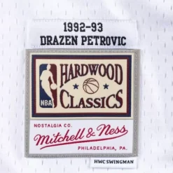 Mitchell & Ness Nba Swingman-Swingman Jersey New Jersey Nets 1992-93 Drazen Petrovic