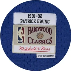 Mitchell & Ness Nba Swingman-Swingman Jersey New York Knicks Road 1991-92 Patrick Ewing