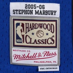 Mitchell & Ness Nba Swingman-Swingman Jersey New York Knicks 2005-06 Stephon Marbury