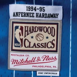Mitchell & Ness Nba Swingman-Swingman Jersey Orlando Magic Road 1994-95 Anfernee Hardaway